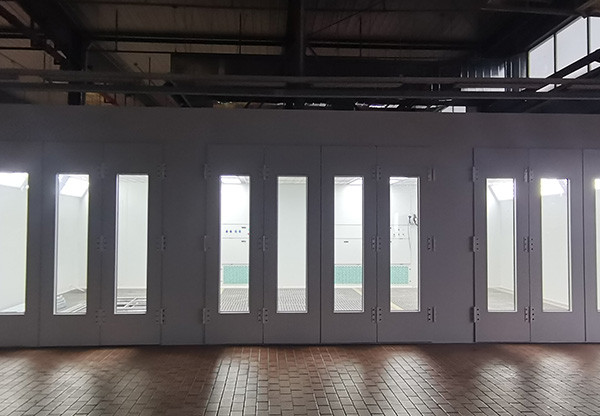 HONDA 4s Center purchased 3 sets combined spray booths in 2022 of April.